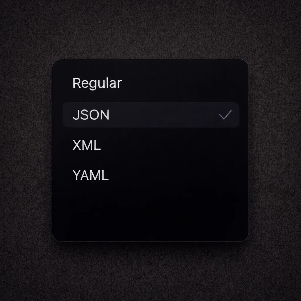 Right format when you need it preview