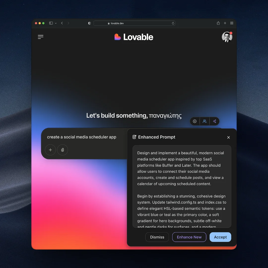 Write your prompt preview