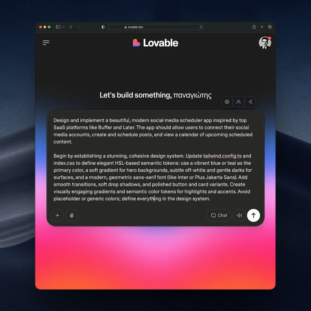 Send the enhanced prompt preview